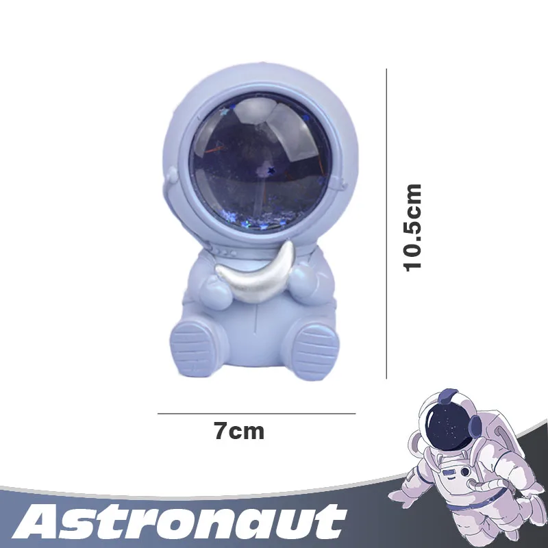 Small Blue Астронавт ночник детская неоновая луна звезды декоративные светодиодные лампы Рождественские новинки спальня креативный светильник удивительный Вселенная - Испускаемый цвет: Small Blue