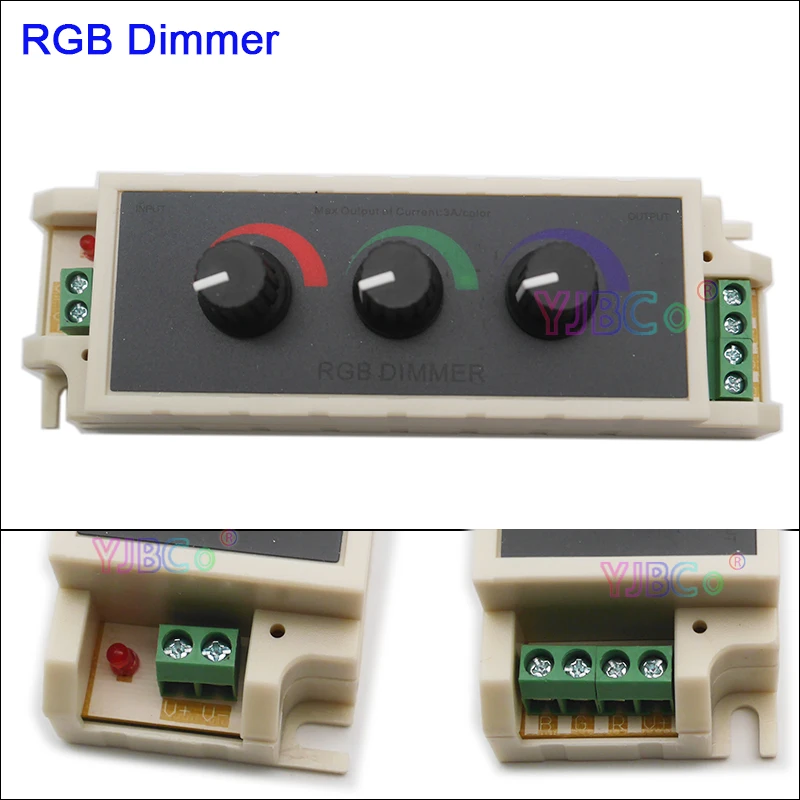 RGB-переключатель с плавным регулированием яркости постоянный ток 12 В 24
