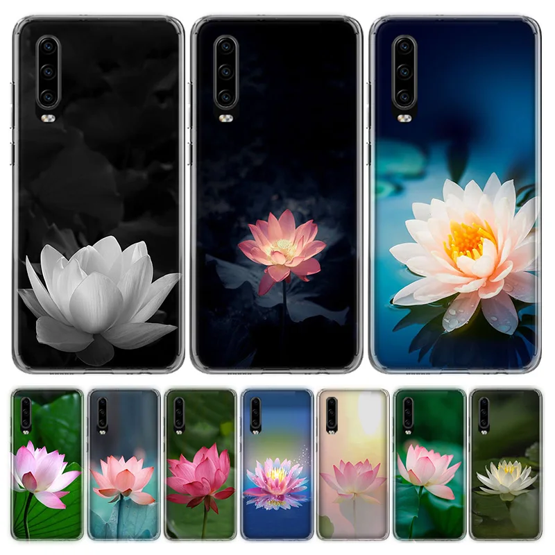 Чехол для телефона Monet Garden Lotus Новый чехол Huawei Honor 9 10 20 Lite Pro V20 V30 7C 8C 7A 8A 7X 8X 9X Y5 Y6 Y7 Y9