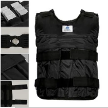 44LBS Регулируемый пустой жилет тренировки по боксу тренировочный жилет