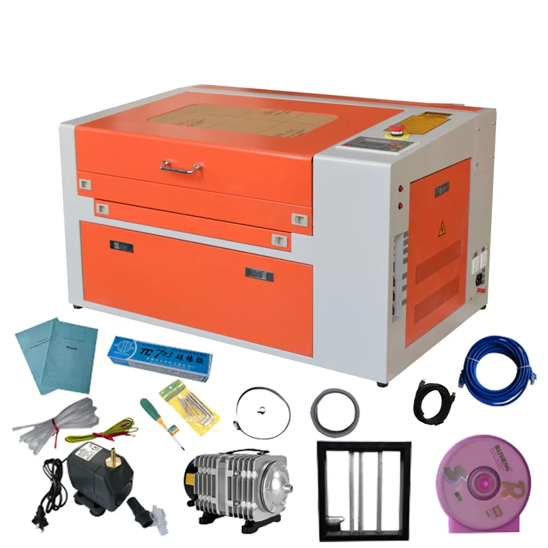 Лазерный гравер CO2 50 Вт 500x300|engraving machine|woodworking engraving machinemachine woodworking |