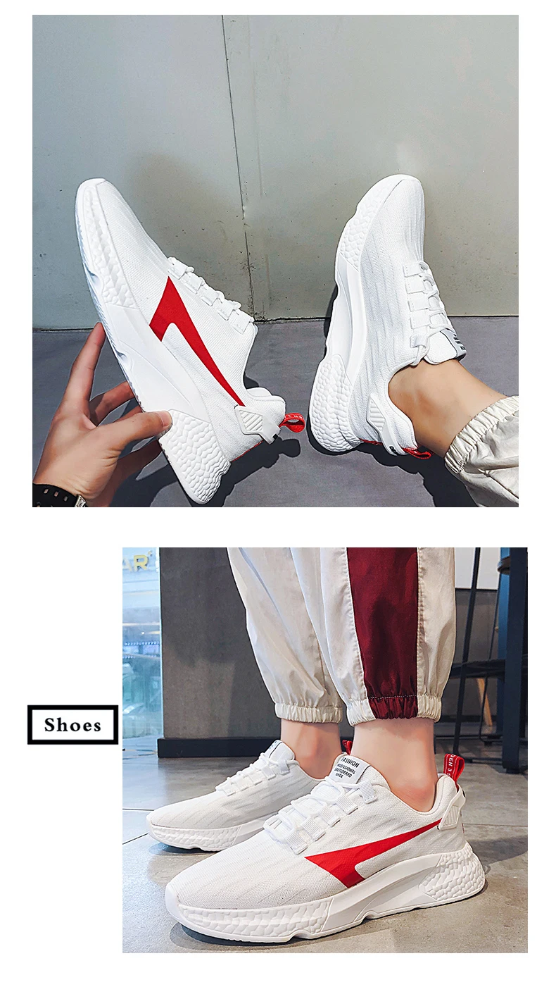 Трендовые корейские кроссовки Простые и удобные модные повседневные мужские туфли