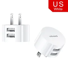 Двойной USB зарядное устройство 2.1A мобильного телефона QC зарядное устройство для iPhone US/EU/UK Plug