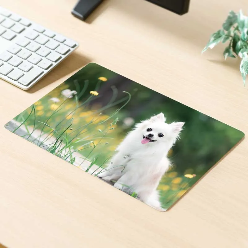 XGZ большая рекламная акция коврик для мыши в виде животных милая собака компьютерный коврик для офисного стола резиновый нескользящий на заказ любой размер изображение Ткань