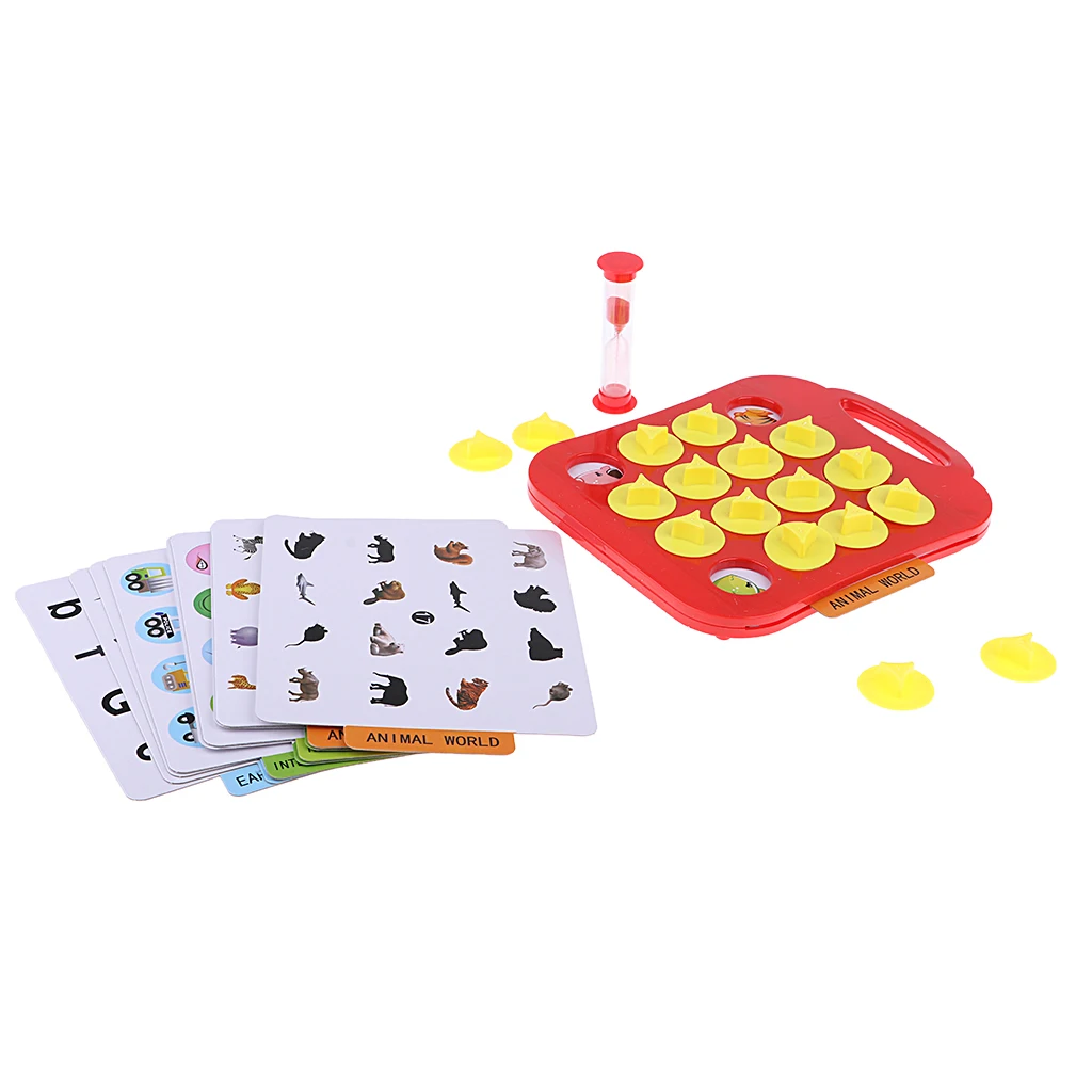Kids Children Memory Training Interactive Toy Board Games with Bingo Cards