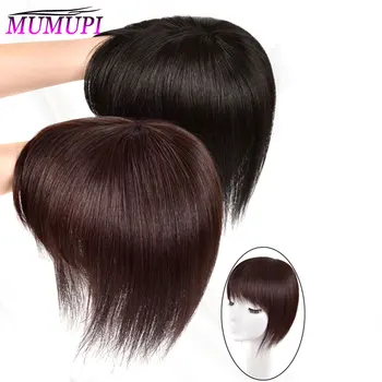 

MUMUPI Natural bangs Straight Clip bangs with wig Hair Extension High Temperature Synthetic Wig Clip Female