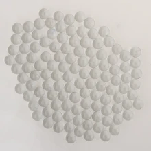 100 piezas de canicas de vidrio transparente, bolas de 13mm para carreras de mármol, juegos de mesa, chinos