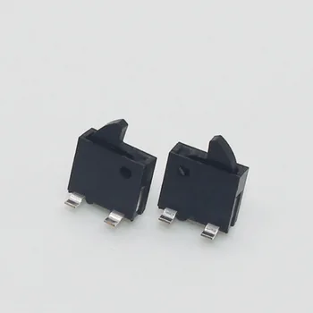 

10pcs 4 Pin Mini Slide Switch reset Micro Toggle Switch Miniature Switch Limit Vertical black Columnar 12V 50mA