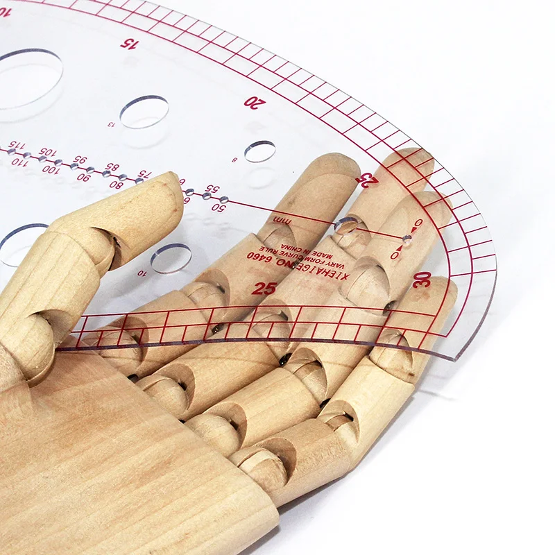 Tailor Measuring Ruler Kit 4pcs Set Tailor Measuring Ruler Kit DIY Tailor Patterns Sewing Drawing Quilting Tools Clothing Patchwork Cutting Curve Craft