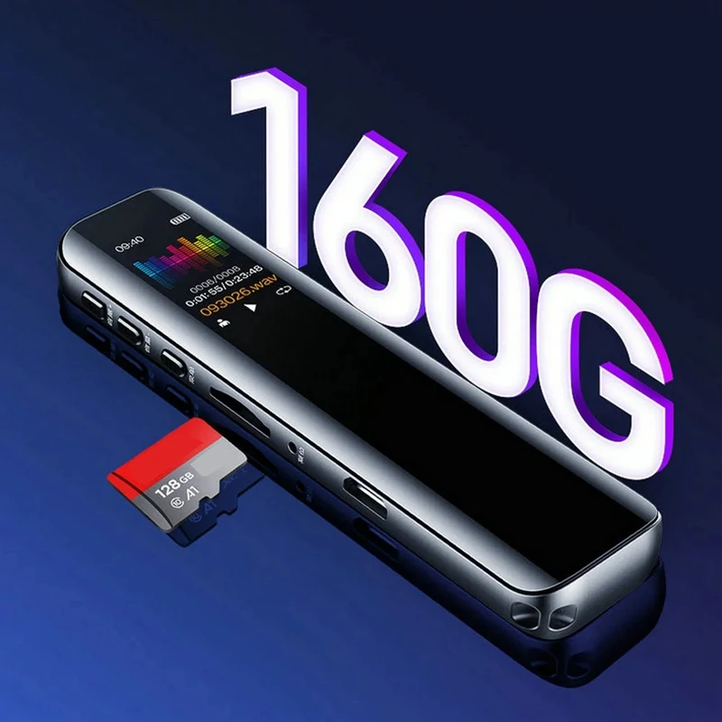 Voice Activated Portable Recorder HD MP3 Player