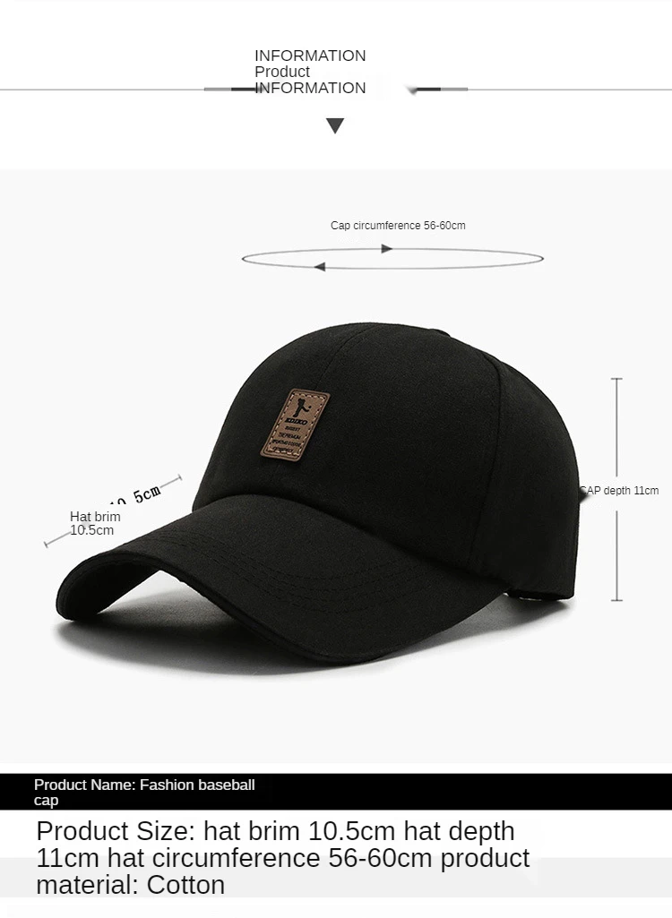 Men Caps High Quality   Fitted Closed Cap Men   High Quality Bone