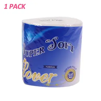 

1 rolls of toilet paper large capacity tissue soft and comfortable 3 layers
