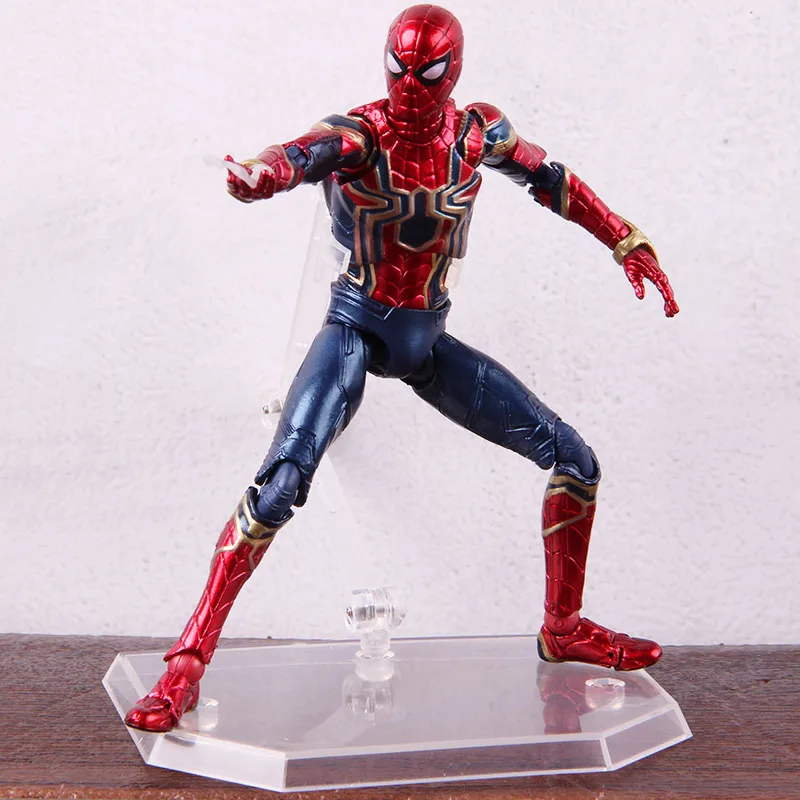 Marvel Железный человек-паук Мстители Бесконечная война ПВХ Человек-паук фигурка Коллекционная модель игрушки куклы