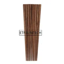 200pairs Black Walnut Wooden Chopstick Portable Travel Environmental Home Chopsticks Japanese Chinese Gift