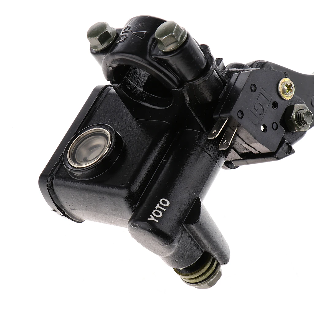 Hydraulic Brake Lever Master Cylinder Front Left Side for 50cc, 125cc, 150cc, 250cc, GY6 with Lever Pump
