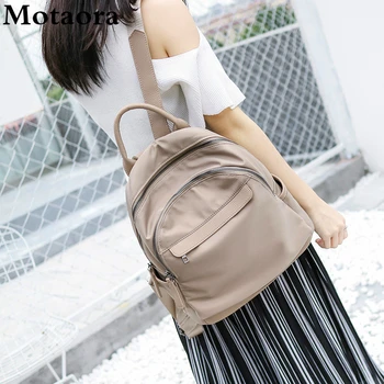 

Motaora Women's Backpack 2020 New Oxford Waterproof Bag Large Capacity School Backpack For Girls Fashion Travel Backpack Female