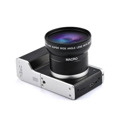 4k 24 Megapixel Telephoto HD Home Photography Digital Camera CMOS Sensor 8x Zoom JPEG/AVI 3.5" Screen SLR Camera With Flash
