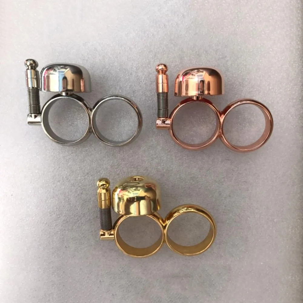 Кольцо Runbell спортивный колокольчик Запуск подсказка Мода для безопасная игрушка ручной металлический антистресс сплав Спиннер для наружного бега