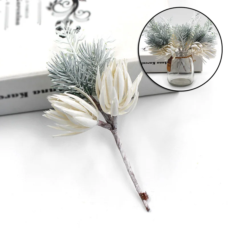 Пластиковые Имитация искусственного цветка букет поддельные растения DIY дома