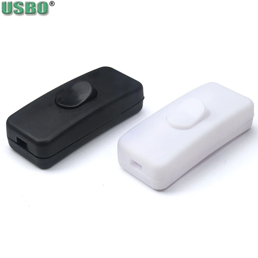 

Wholesale 110v 250V 2A 303 ON OFF push button switch Table Led Lights online switch 2gang rocker switch