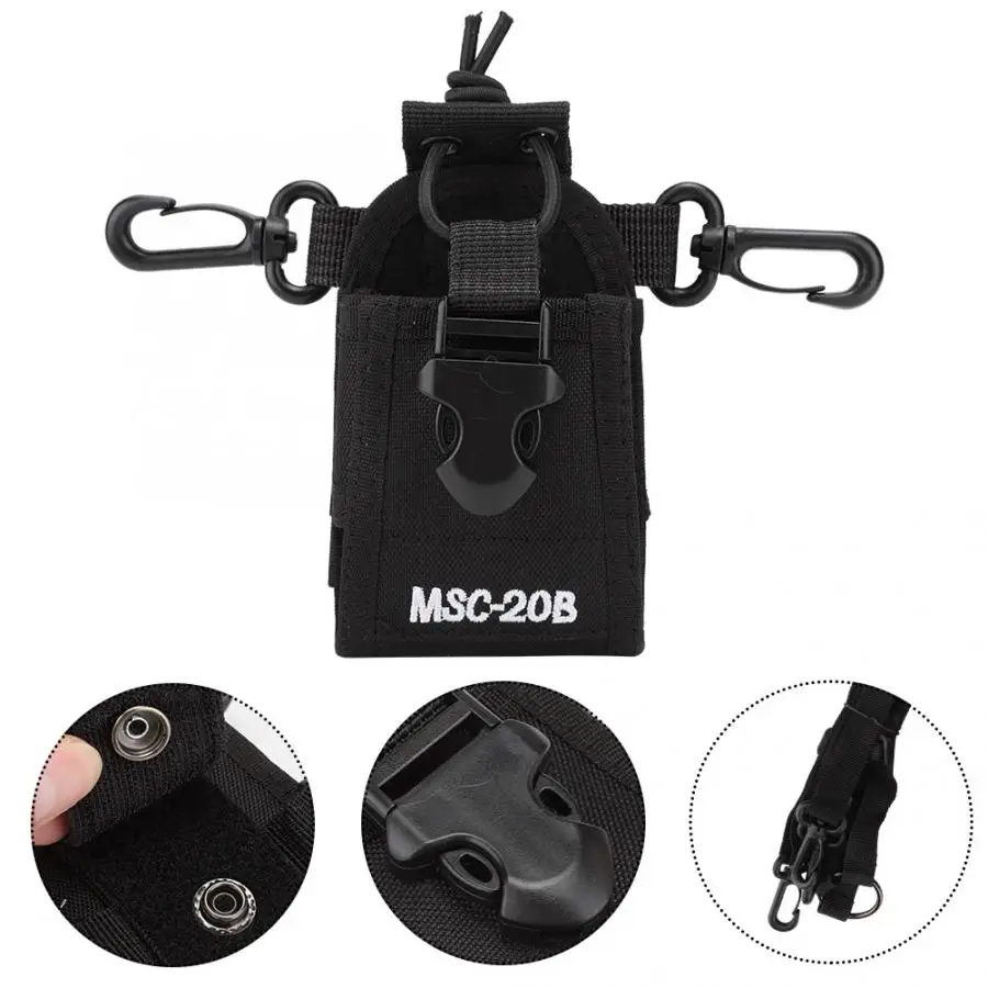 Защитный чехол для Walkie Talkie+ пояс 1,1 м для Kenwood/Motorola/HYT/QuanSheng/PUXING для охранника