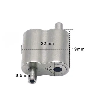 

Derection Reverse steel rope locker Ceillling light rope clip with hooks Wire gripper 1-2MM rope clip clamp holder frame