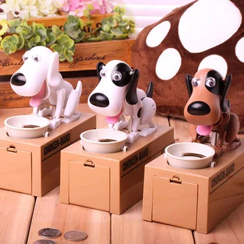 

1Pcs Strange Creative Gift Money Dog Save Money Cartoon Steal Money Dog Piggy Bank Children Birthday Gift Creative Products