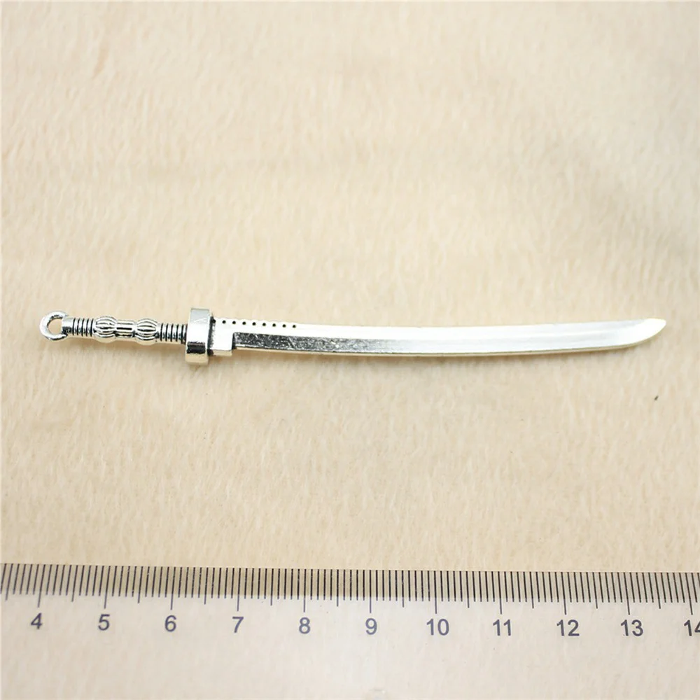 Retail Display 1 Piece 106x10mm Katana Charms Charm Pendant Jewelry Accessories | Украшения и аксессуары