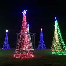 12/22m Солнечный СВЕТОДИОДНЫЙ светильник строка 8 Функция, на Рождество, украшение для дома садовый открытый Водонепроницаемый светильник ing Декор Светильник строка