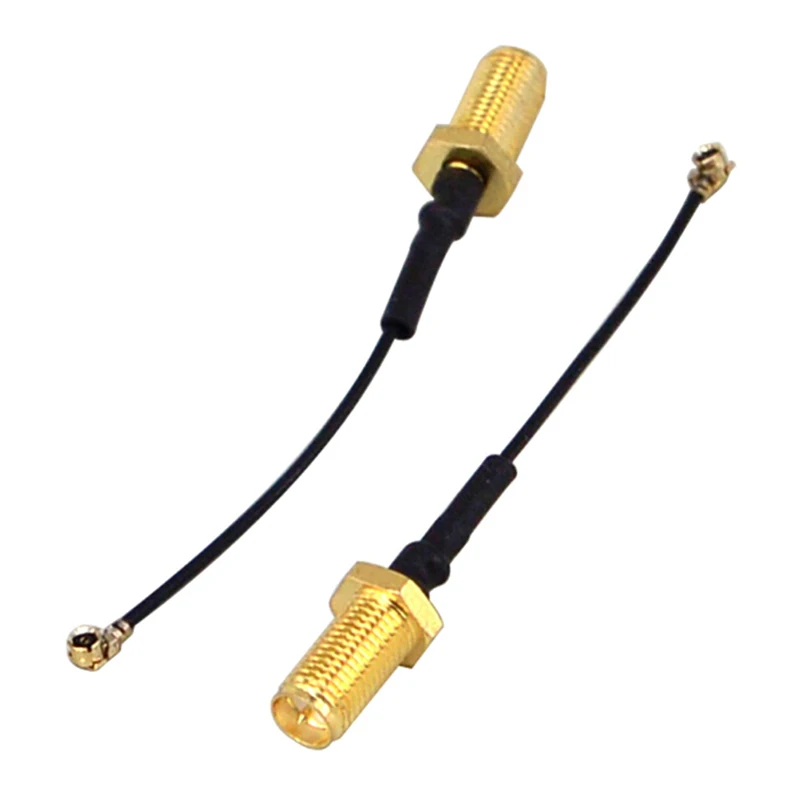 Lot De 4 Câbles Antenne PCI U.FL Vers RP-SMA Pour Carte WiFi - Pigtail Toute Longueur