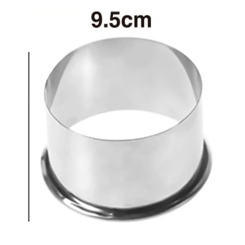 Description Picture 5 of item1Pc Large Stainless Steel Round Dumplings Wrappers Molds Set Cutter Maker Tools Round Cookie Pastry Wrapper Dough Cutting Tool
