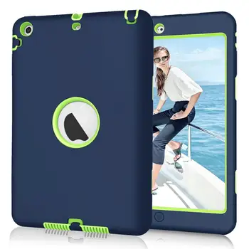 

For iPad 7.9" Mini 1/2/3 Retina Kids Baby Safe Armor Shockproof Heavy Duty Silicone Hard Case Cover Stylus Pen