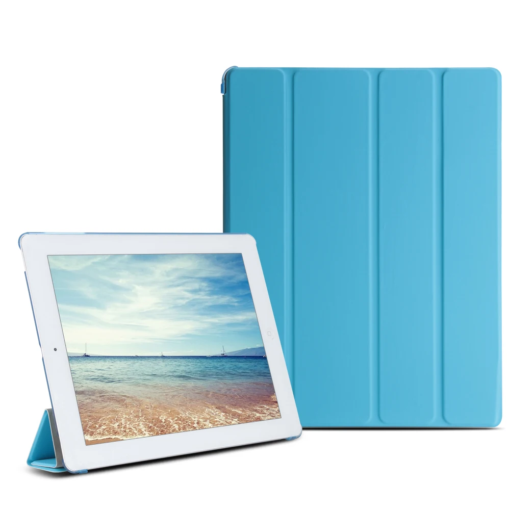 Чехол для ipad 2, 3, 4, AIYOPEEN Магнитный чехол из искусственной кожи с жесткой задней крышкой для ipad 4 Чехол