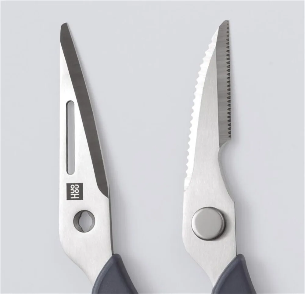 Xiaomi HuoHou Multifunctional Kitchen scissor Detachable scissors Nutcracker Bottle opener Bone Cutter Cook Tool shear cut Poultry (3)