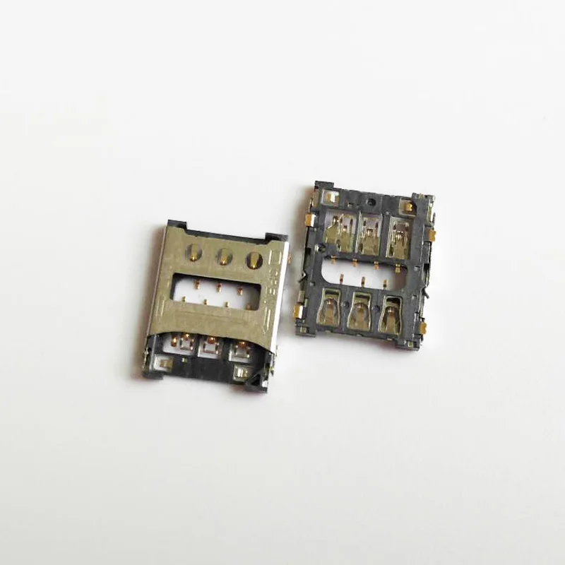 10/20/50 шт. для Nokia 2 1 Micro Nano SIM флип 6-контактный Разъем карты Детские Смарт-часы