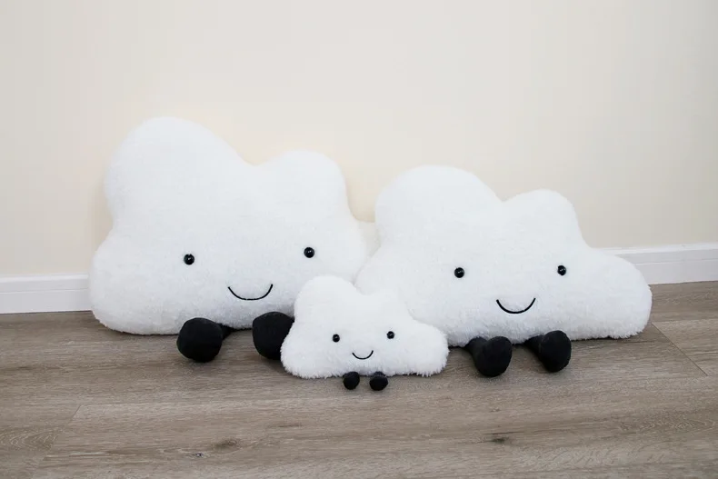 Plush Stuffed 3D Clouds Nordic Pillow Toys Gift for New Year Kid Girl Room Home Sofa Christmas Decoration Car Novelty Cushion (12)