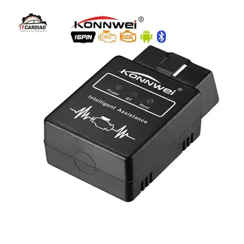 

konnwei kw912 elm327 bluetooth code reader scanner super mini elm 327 kw904 kw910 obd2 scanner