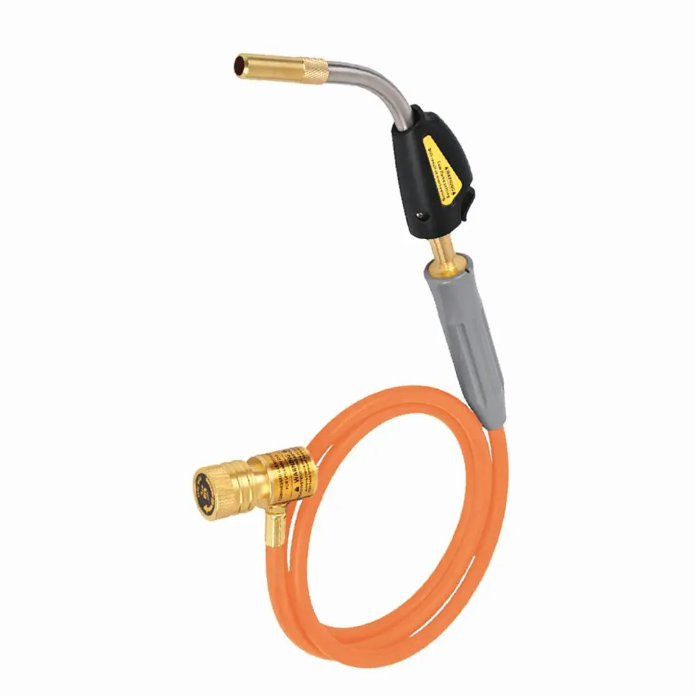 US $32.00 Braze Welding Torch Self Ignition 15m Hose Cga600 Connection Gas Torch Hand Propane Mapp Torch