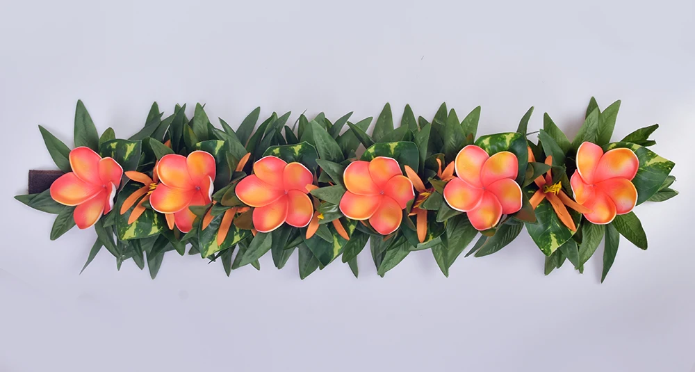 Рисунок 3 - Повязка на голову Плюмерия из искусственного шелка