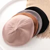 Soft Knitted French Beret Women Autumn  Winter  Female Solid Korean Knit Berets Version Painter Hat  Wholesale ► Photo 2/6