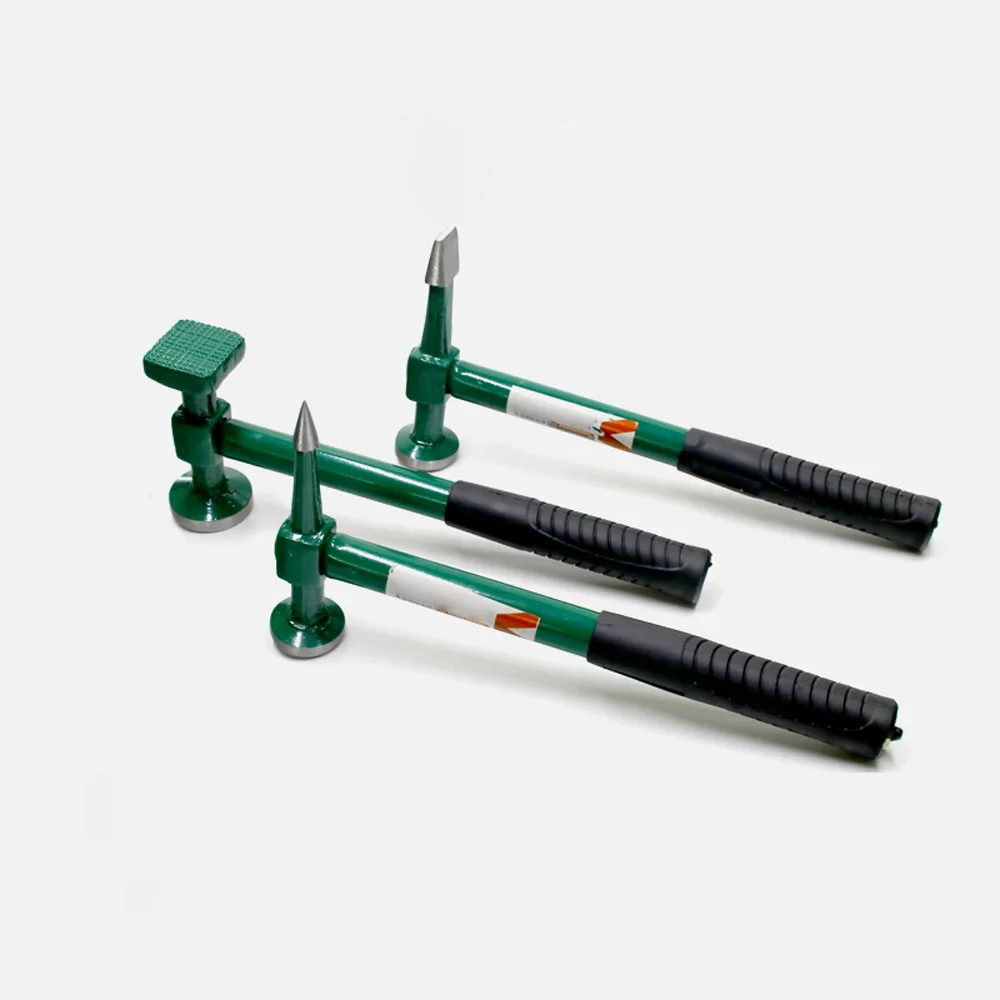 Goodele 7Pcs General Household Car AUTO Repair Tool Kit Professional Automotive Sheet Metal Repair Tools With Lining Iron Hammer