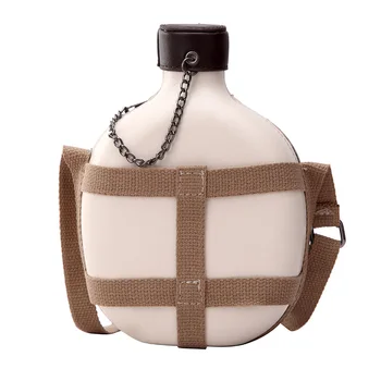 

Personality Kettle Style Pu Leather Casual Shoulder Bag Vintage Tote Crossbody Mini Messenger Bag Clutch Bag Women Purse Flap