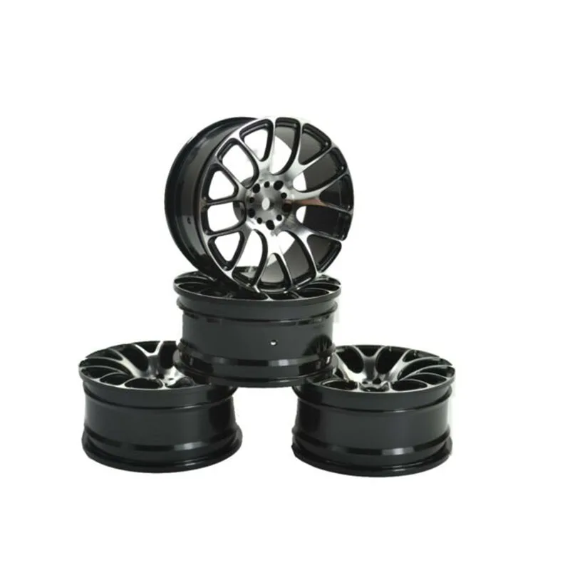 

Wheel Rims for 1:10 RC Drift Touring Car Tire Accessories for HSP Redcat and HPI Himoto Kyosho Sakura 4pcs Wear-resistant Tire