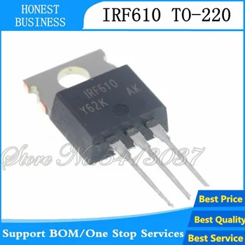 

Free shipping 20PCS-100pcs/lot IRF610 TO-220 3.5A 200V