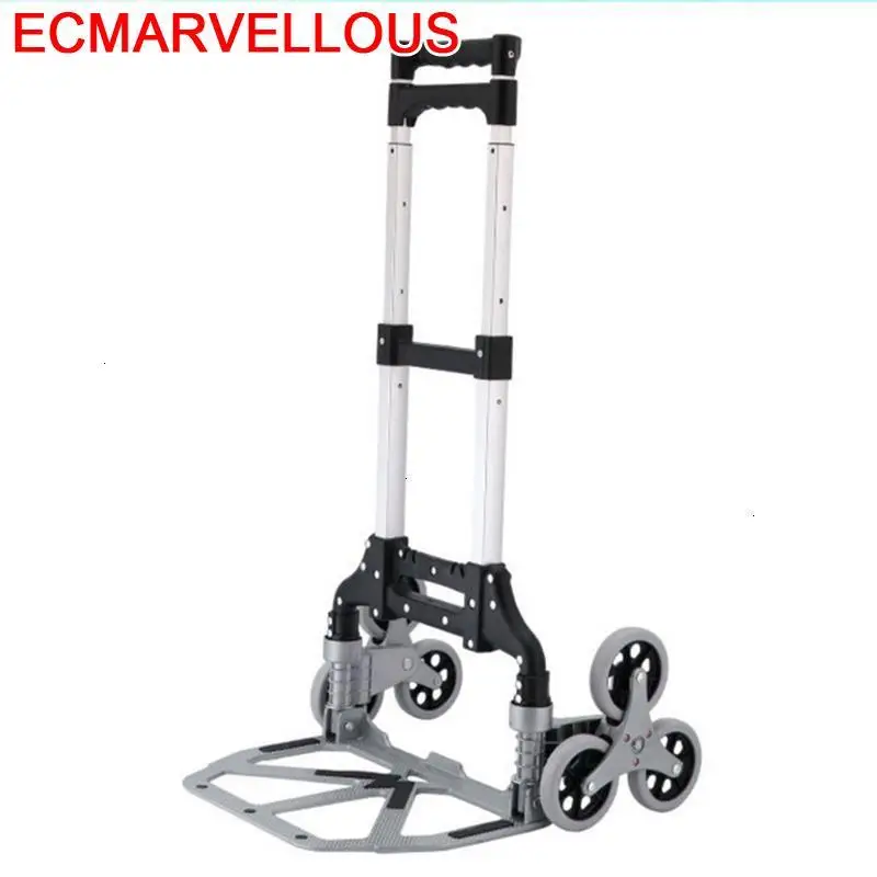 Carretilla Plegable Rolling Cart De Courses Avec Roulettes Table Mesa Cocina Shopping Chariot Roulant Кухонная Тележка | Мебель