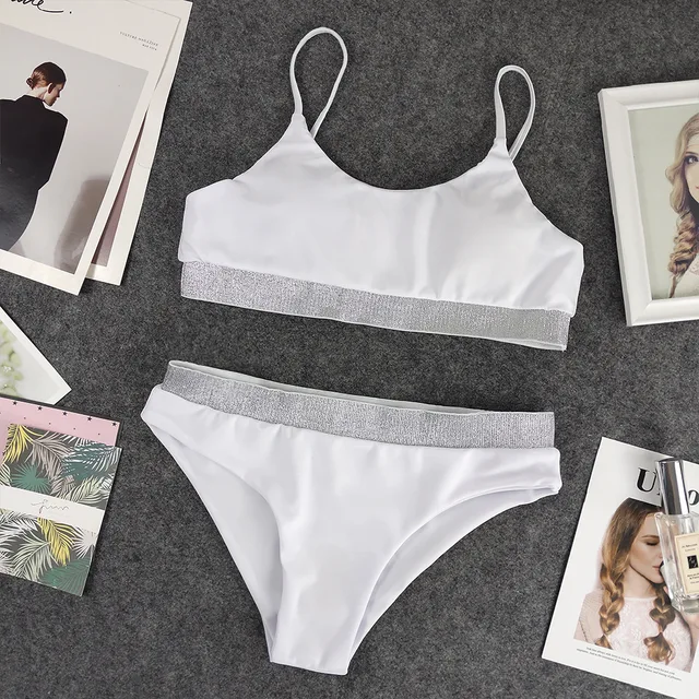 bikini set with high waisted bottoms