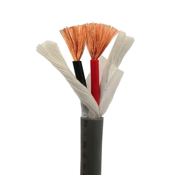 

Stage Speaker Cable for Sound Engineering 2 core 0.75,1,1.5,2,2.5mm² 100m High Fidelity Sound Quality Gray Loudspeaker Wire