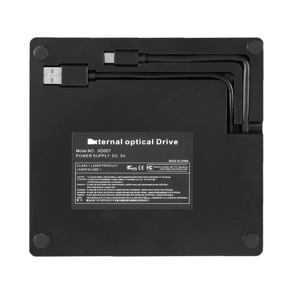 DVD Burner External Portable DVD Ultra Slim USB 3.0 DVD Burner CD-RW for Mac OS Linux PC Windows XP-Vista-7-8-10 G648