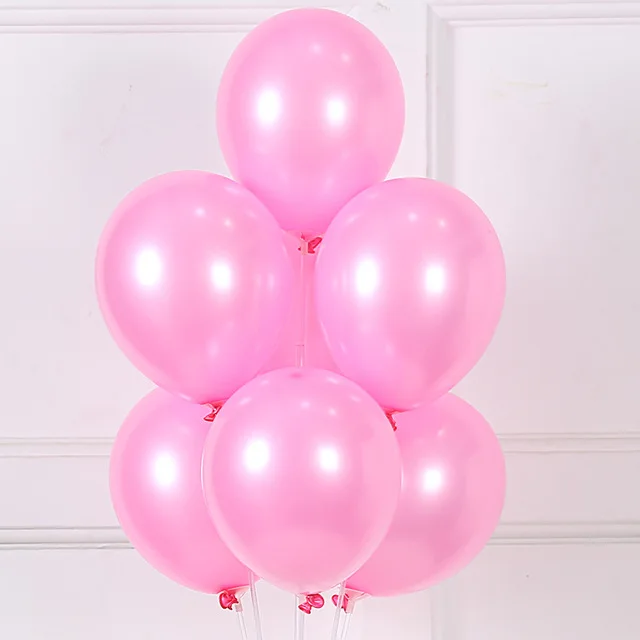 1 Набор «С Днем Рождения» баннер с надписью воздушные шары с конфетти цвета розовое золото детский душ День Рождения украшения для мальчиков и девочек Детские вечерние сувениры - Цвет: 20pcs pink