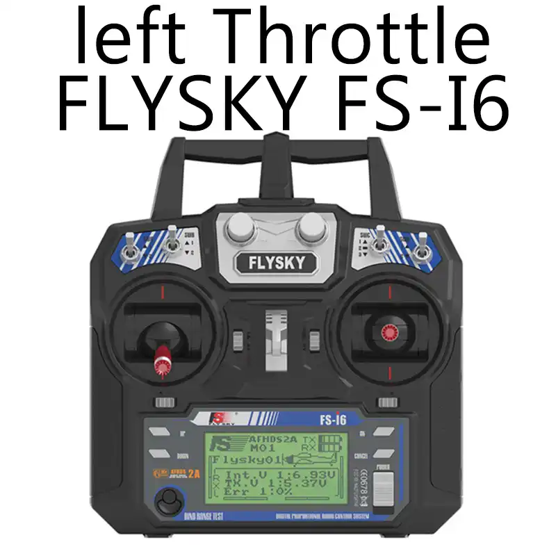 6 channel rc transmitter and receiver